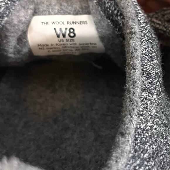 Allbirds Gray The Wool Runner Sneakers‎ Size 8 - Picture 7 of 8